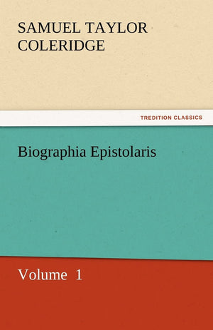 Biographia Epistolaris,Used