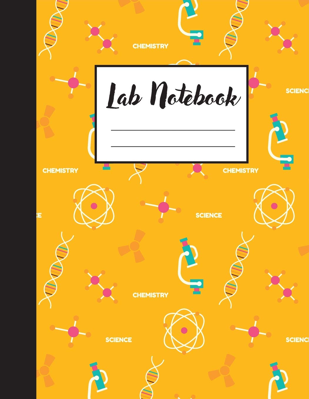 Lab Notebook: A Graph Paper Notebook With 1/4 Inch Square Quad Ruled,Used