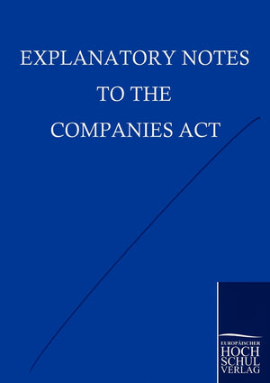 Explanatory Notes to the Companies Act,Used