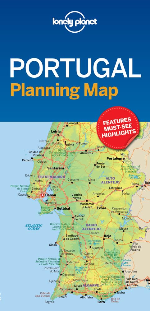 Portugal Planning Map,Used