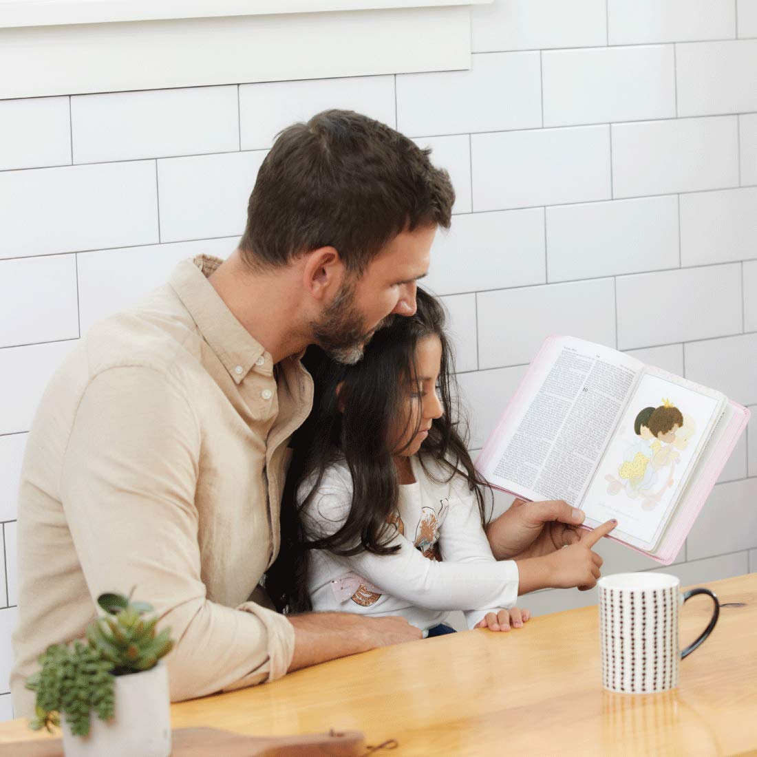 ICB, Precious Moments Holy Bible, Leathersoft, Pink: International Children's Bible,New