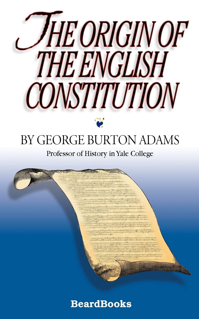 The Origin of the English Constitution,Used
