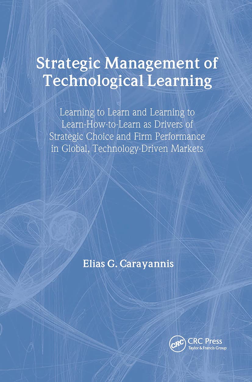 Strategic Management Of Technological Learning (Technology Management Series),Used