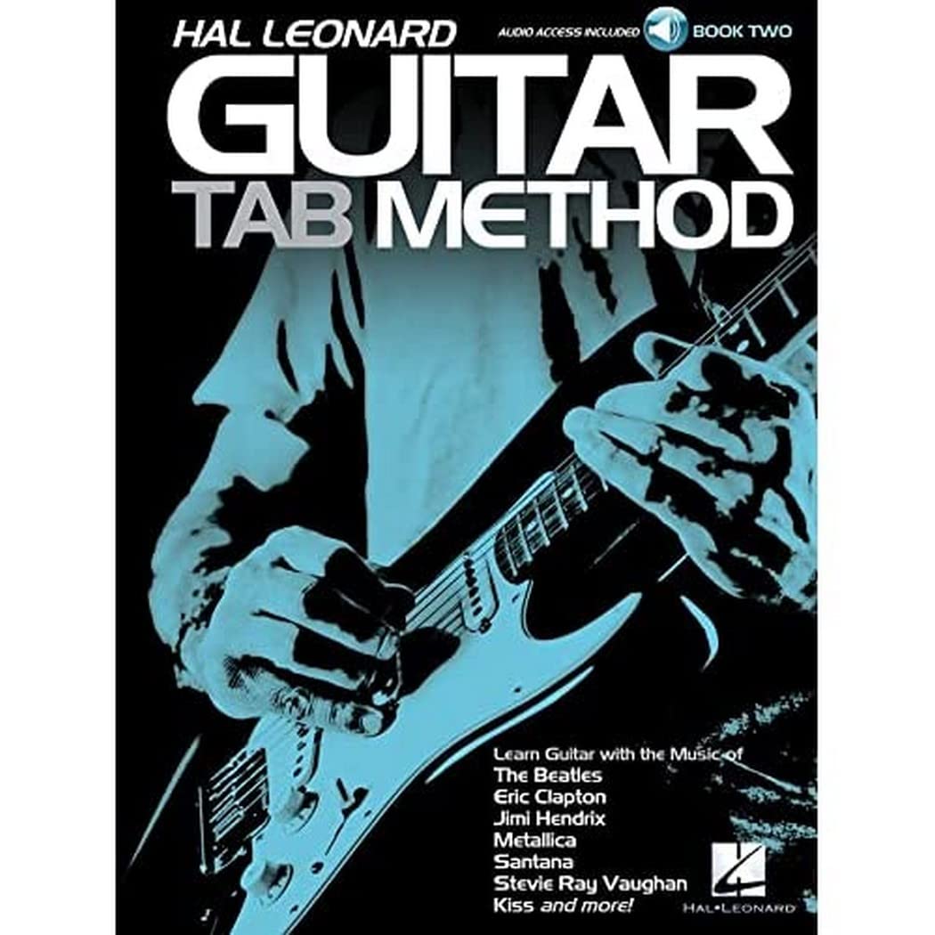 Hal Leonard Guitar Tab Method  Book 2 Book/Online Audio,Used