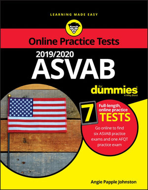 2019 / 2020 ASVAB For Dummies with Online Practice (For Dummies (Career/Education)),Used