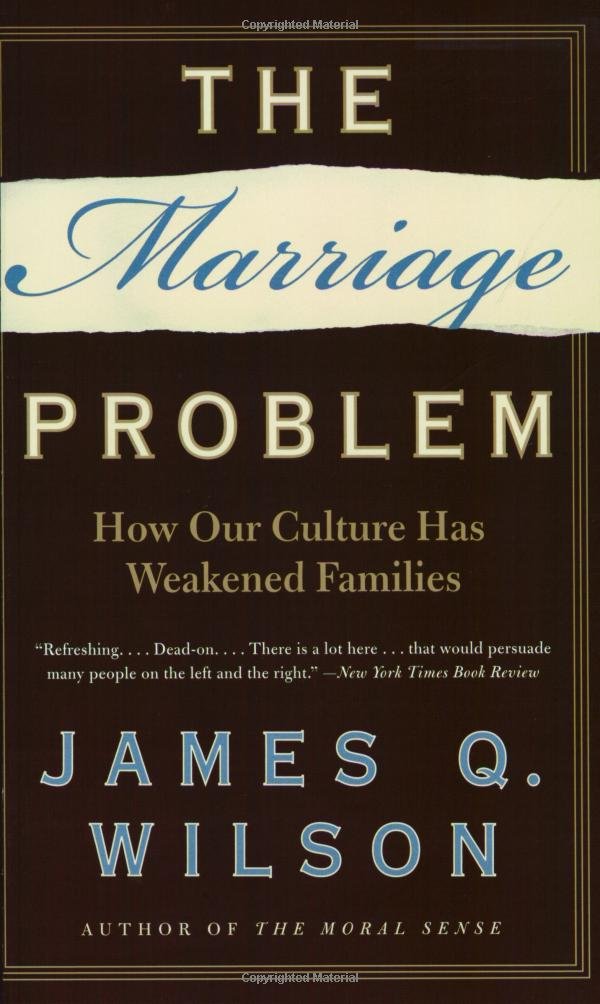 The Marriage Problem: How Our Culture Has Weakened Families,Used