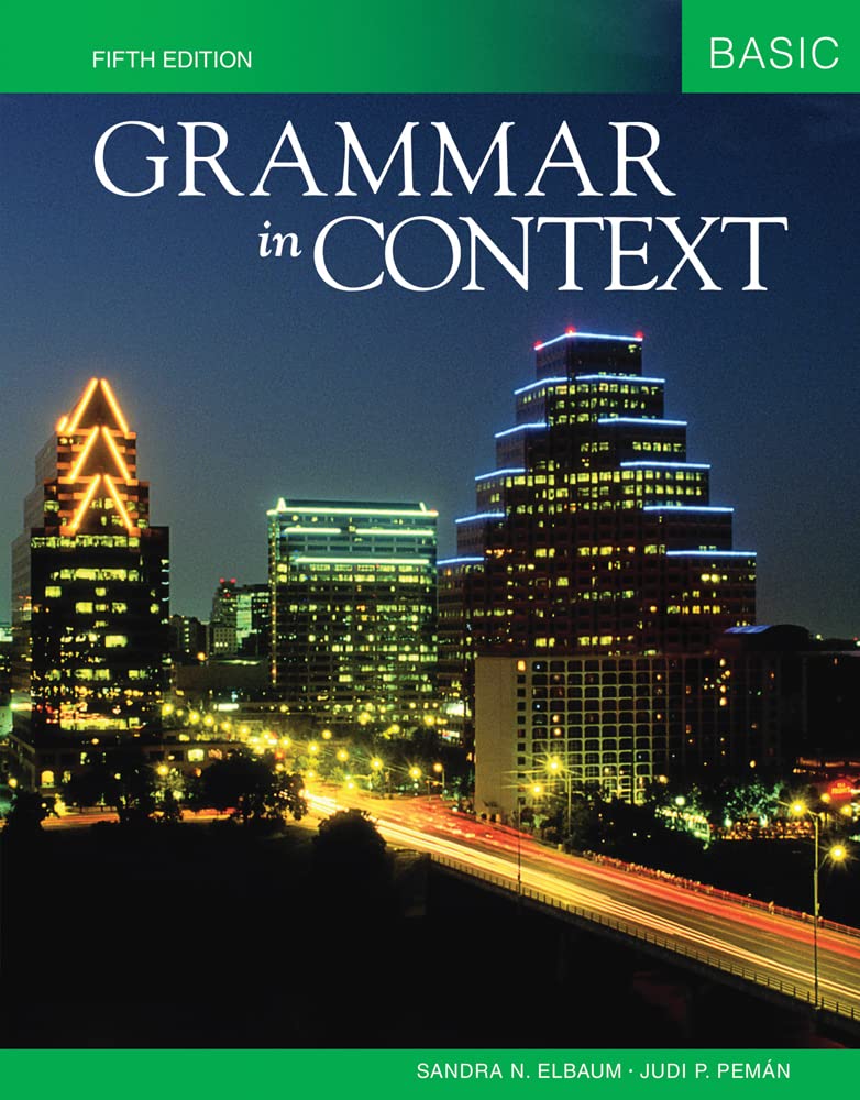 Grammar in Context Basic,New