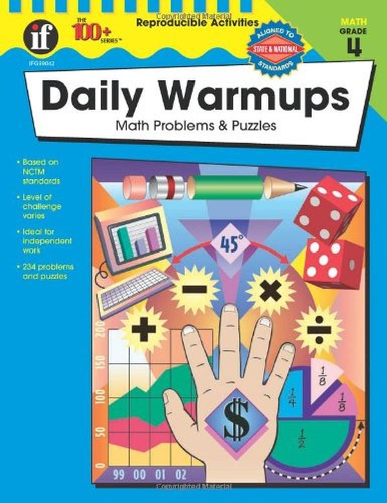 Daily Warmups, Grade 4 (The 100+ Series),Used