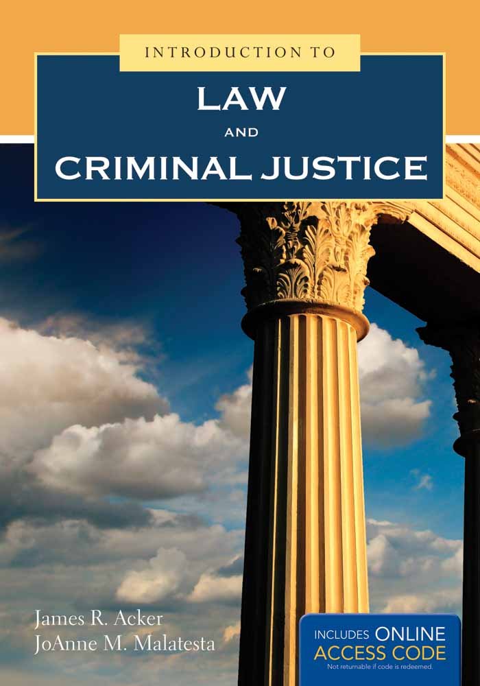 Introduction to Law and Criminal Justice,Used