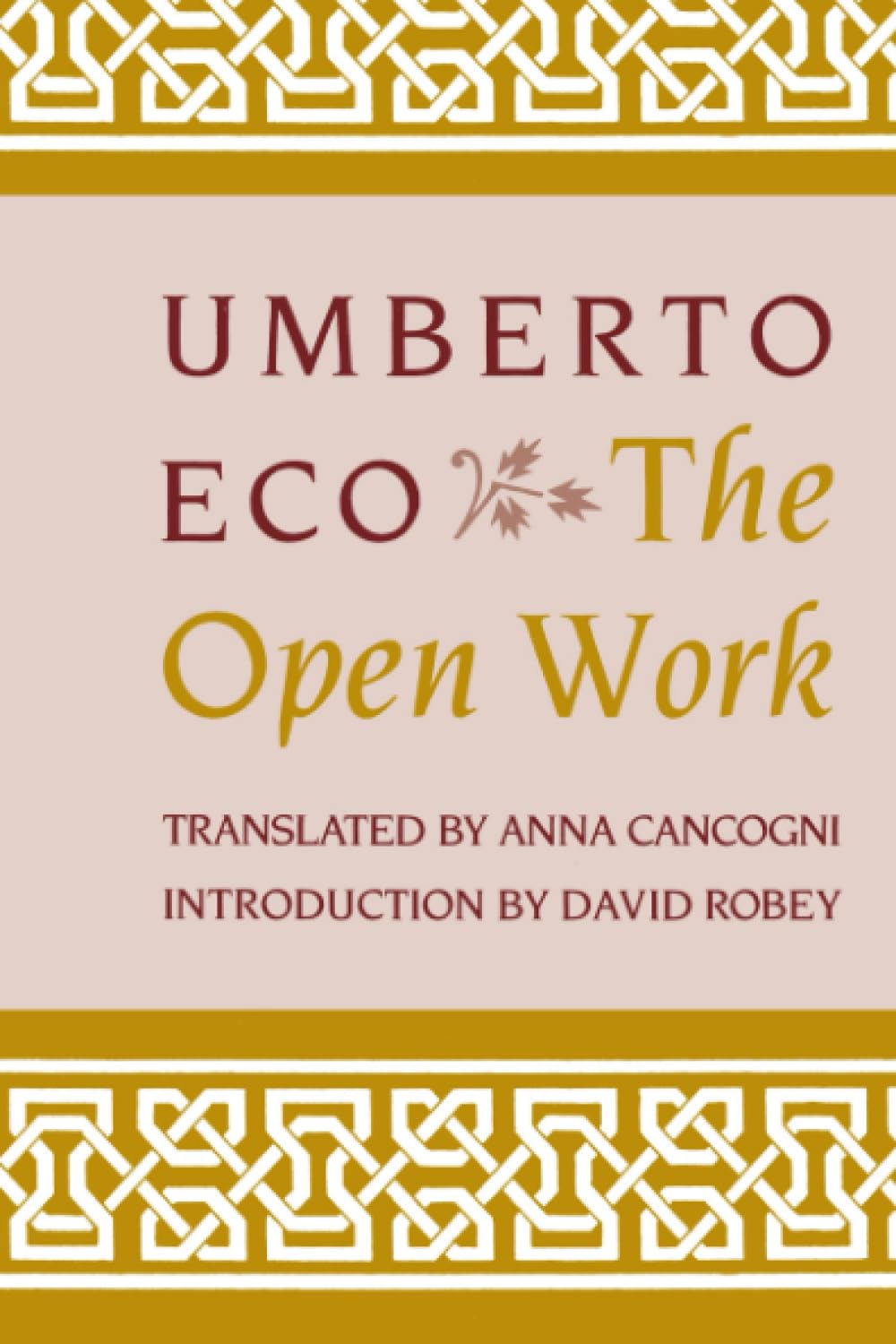 The Open Work,Used