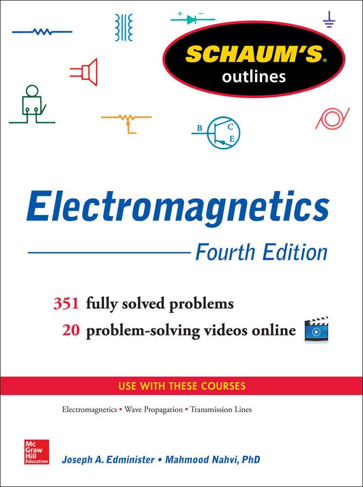Schaum's Outline of Electromagnetics, 4th Edition (Schaum's Outlines),Used