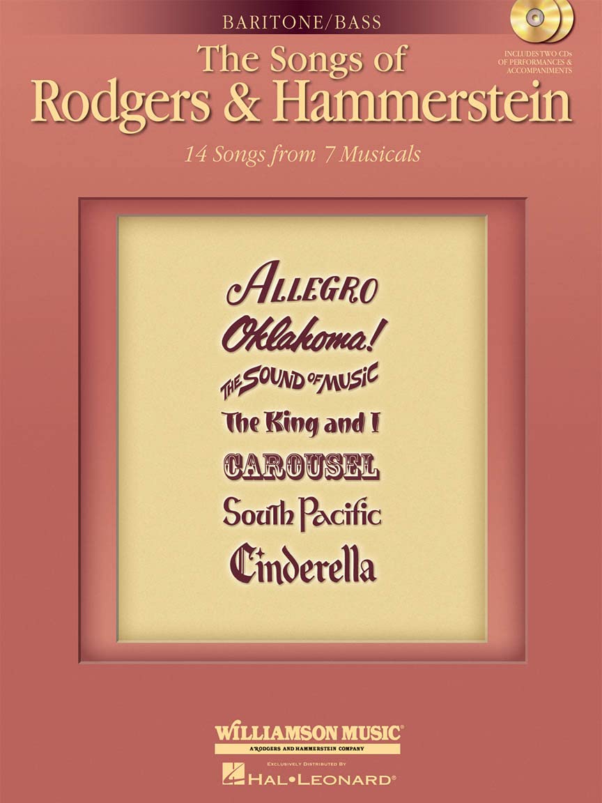 The Songs of Rodgers & Hammerstein: Baritone/Bass with online audio of performances and accompaniment,Used