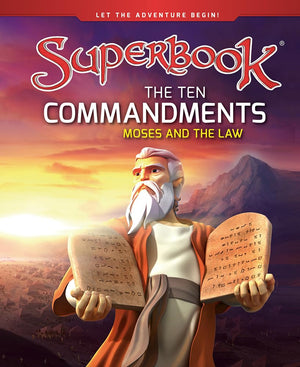 The Ten Commandments: Moses and the Law (Superbook),Used