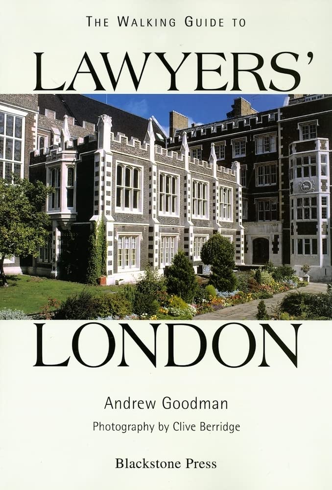The Walking Guide to Lawyers' London (Blackstone Press),Used