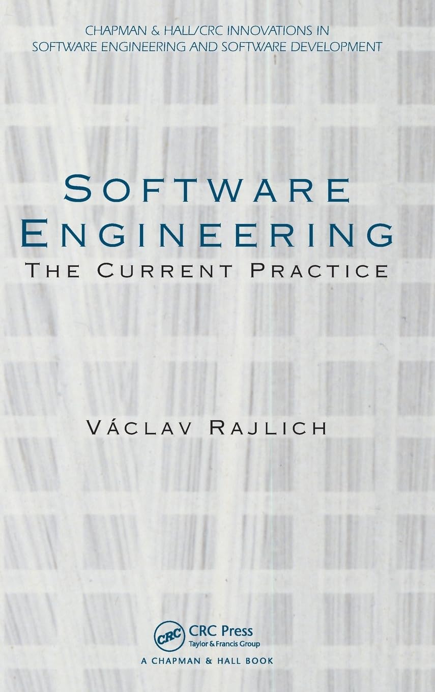 Software Engineering (Chapman & Hall/CRC Innovations in Software Engineering and Software Development Series),Used