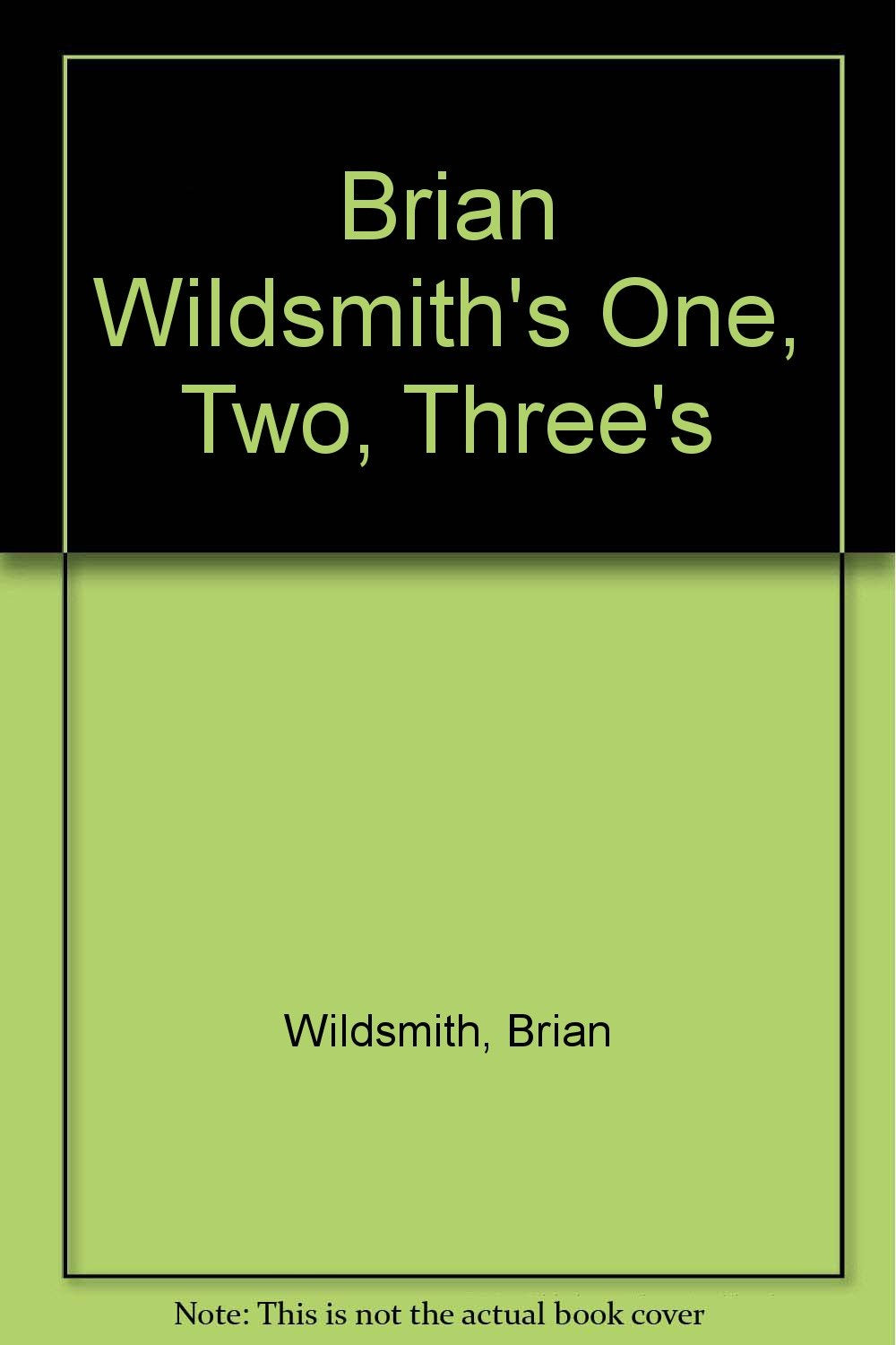 Brian Wildsmith's One, Two, Three's,Used
