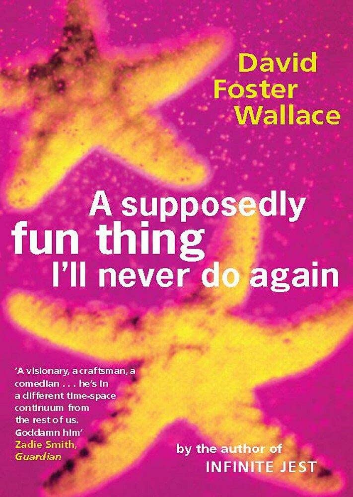 A Supposedly Fun Thing I'll Never Do Again: Essays and Arguments,Used