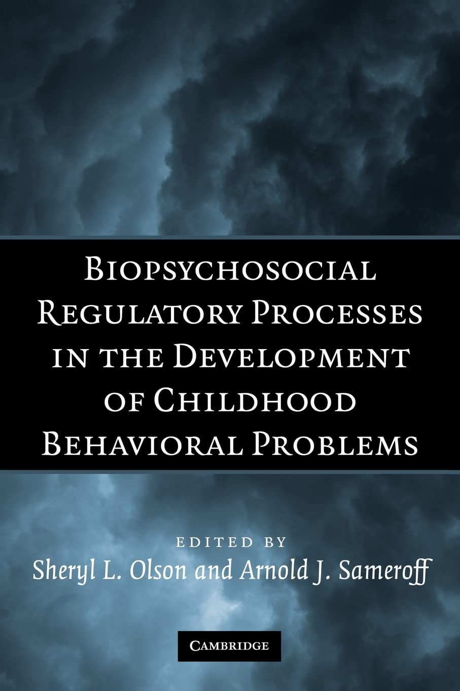 Biopsychosocial Regulatory Processes in the Development of Childhood Behavioral Problems,Used