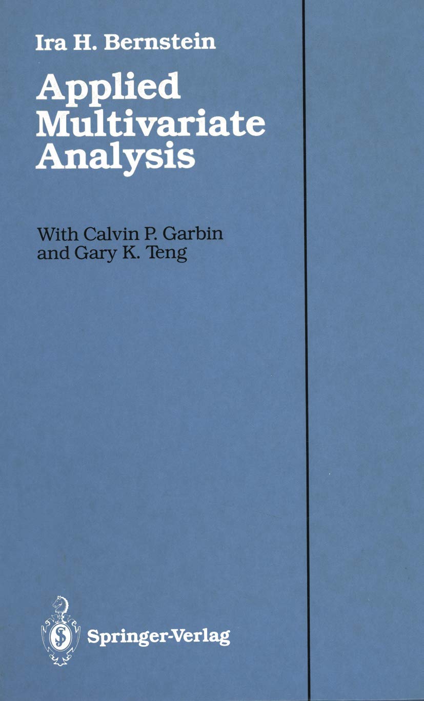Applied Multivariate Analysis,Used