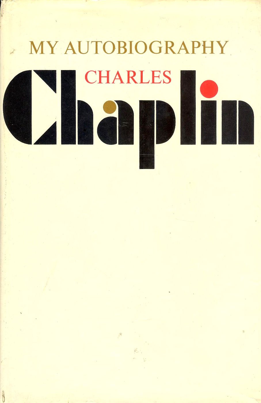 My Autobiography Charles Chaplin,Used