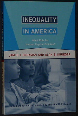 Inequality in America: What Role for Human Capital Policies?,Used