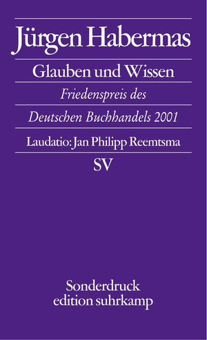 Glauben und Wissen.,Used