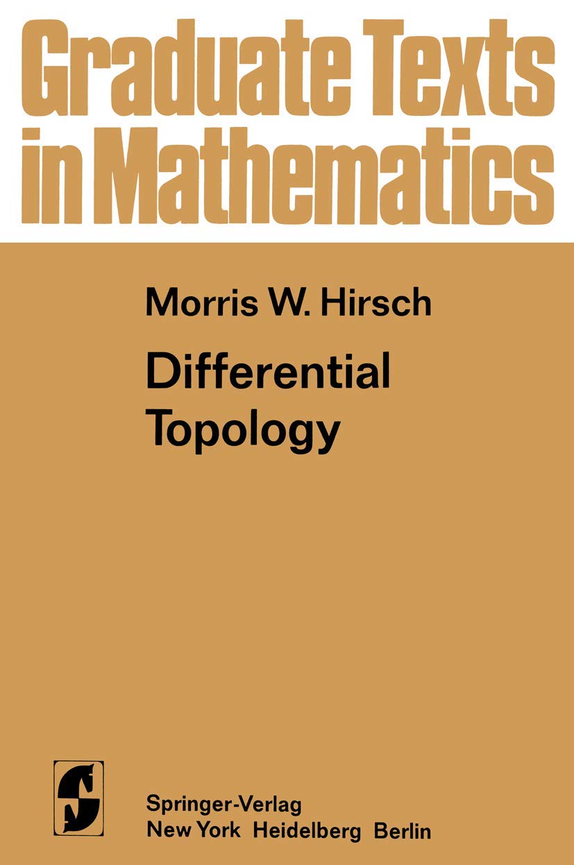 Differential Topology (Graduate Texts in Mathematics, 33)