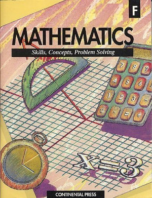Mathematics: Skills, Concepts Problem Solving (F),Used
