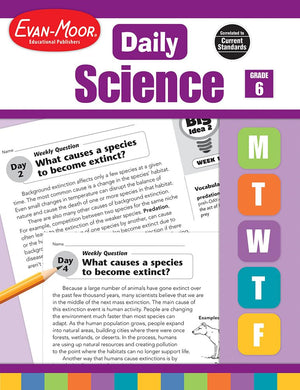 Daily Science: Grade 6+ (Daily Practice Books)