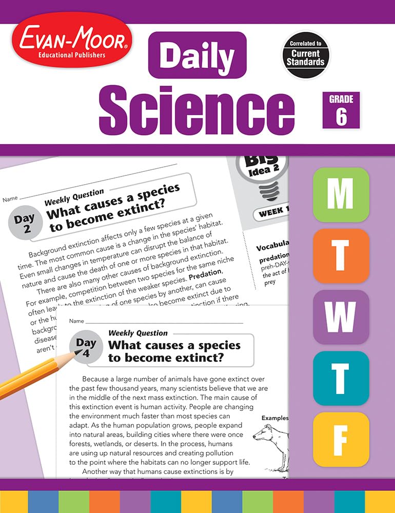 Daily Science: Grade 6+ (Daily Practice Books)