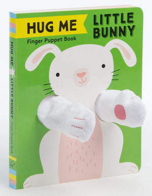 Hug Me Little Bunny: Finger Puppet Book: (Finger Puppet Books, Baby Board Books, Sensory Books, Bunny Books For Babies, Touch An