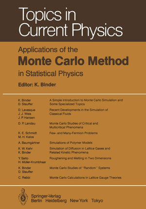 Applications of the Monte Carlo Method in Statistical Physics (Topics in Current Physics),Used