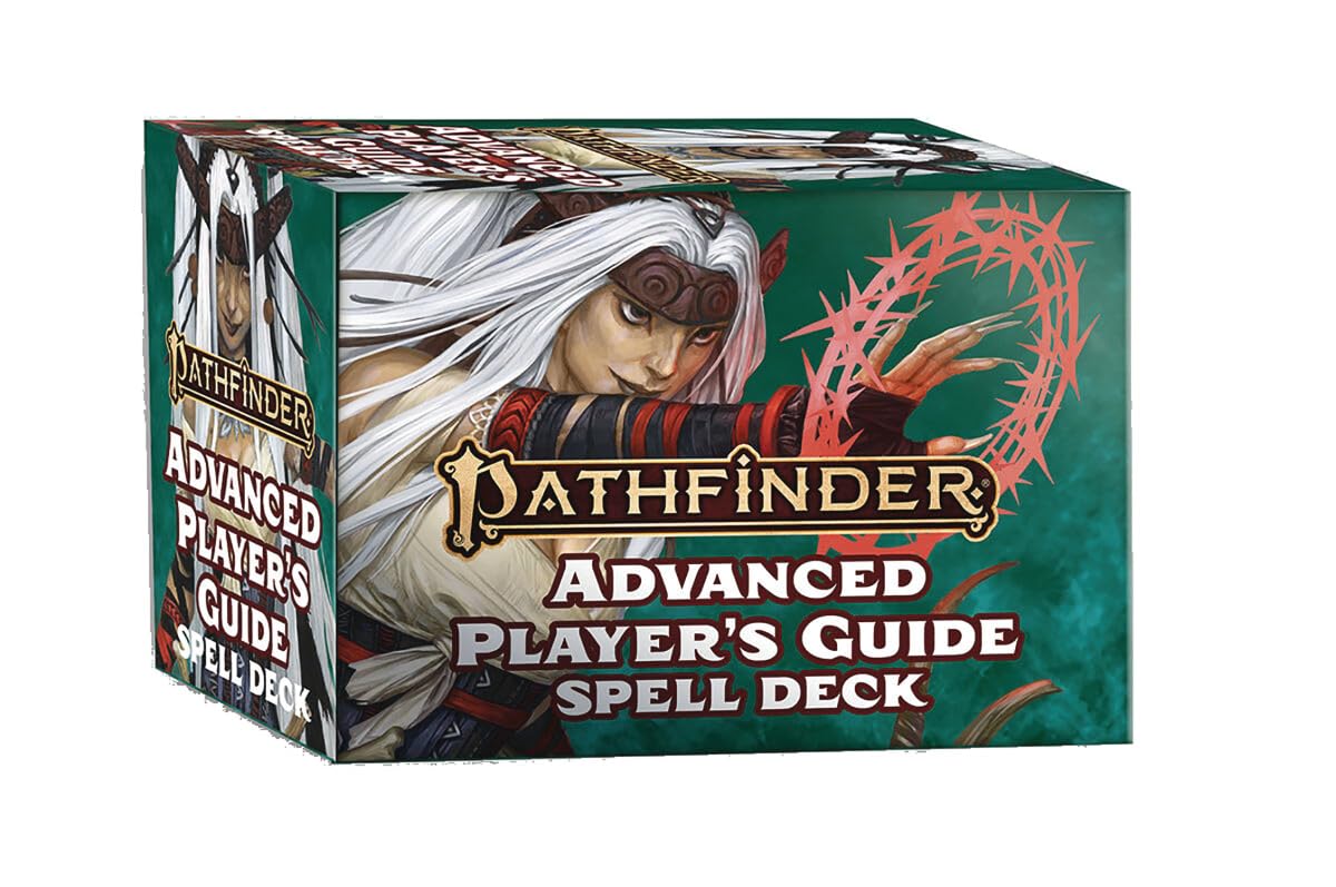 Pathfinder Advanced Players Guide Spell Cards (P2),New