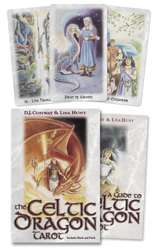The Celtic Dragon Tarot Kit,Used