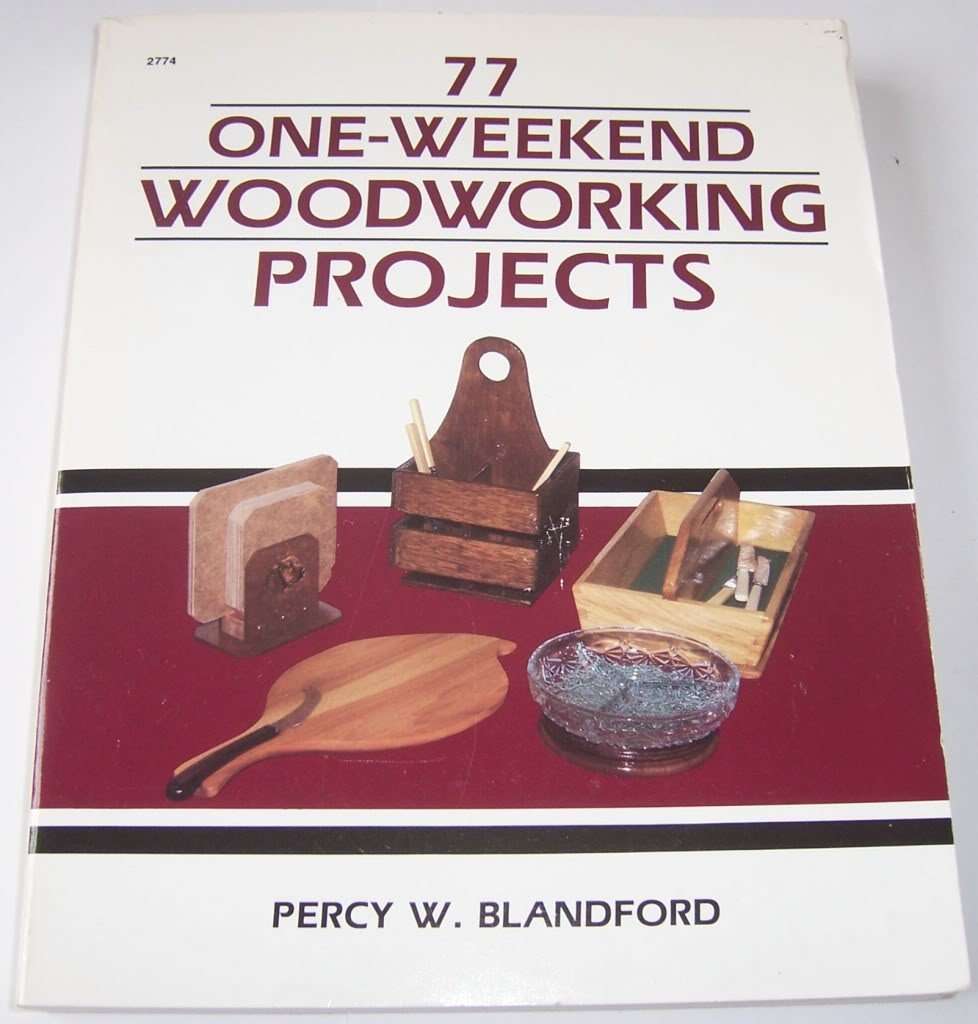 77 OneWeekend Woodworking Projects,Used