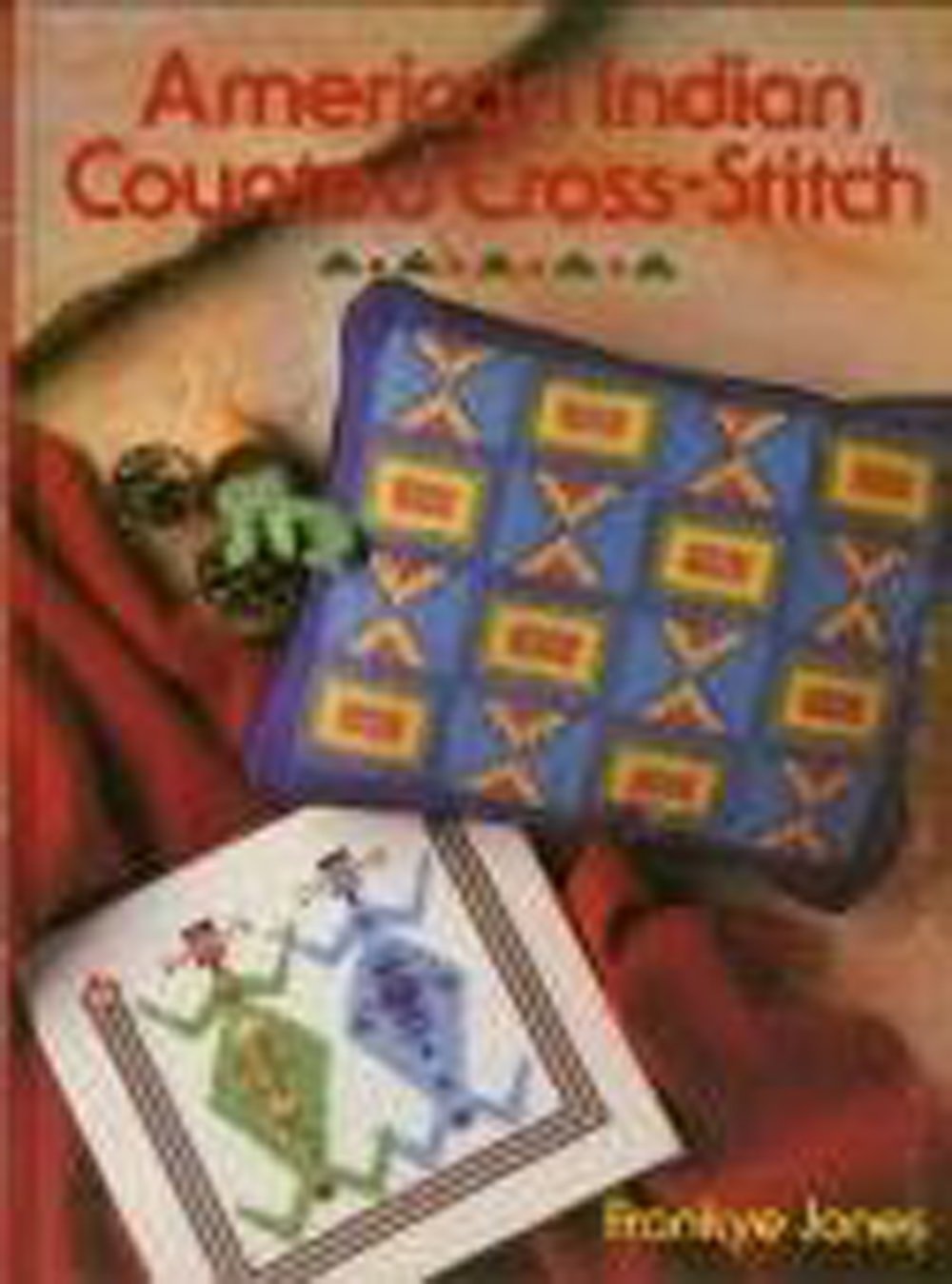 American Indian Counted Cross Stitch,Used