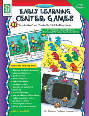 Early Learning Center Games, Grades PK  1,Used