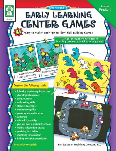 Early Learning Center Games, Grades PK  1,Used