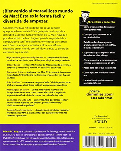 Macs Para Dummies (Spanish Edition),Used