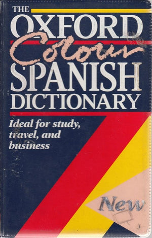 The Oxford Colour Spanish Dictionary,Used
