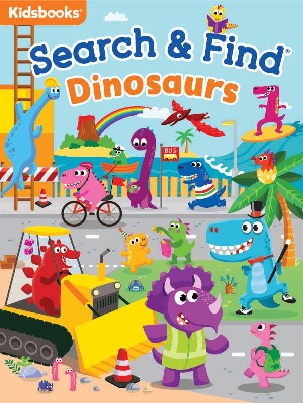 My First Search & Find: Dinosaurs Board Book  Search for Dinosaurs, Animals, Objects, and More, Ages 2 and Up  Part of the My ,Used