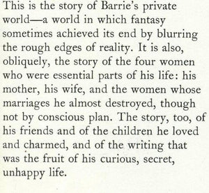 J. M. Barrie: the man behind the image,Used