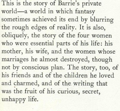J. M. Barrie: the man behind the image,Used