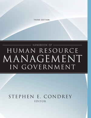 Handbook of Human Resource Management in Government,Used