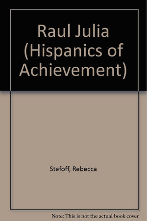Raul Julia (Hispanics of Achievement),Used