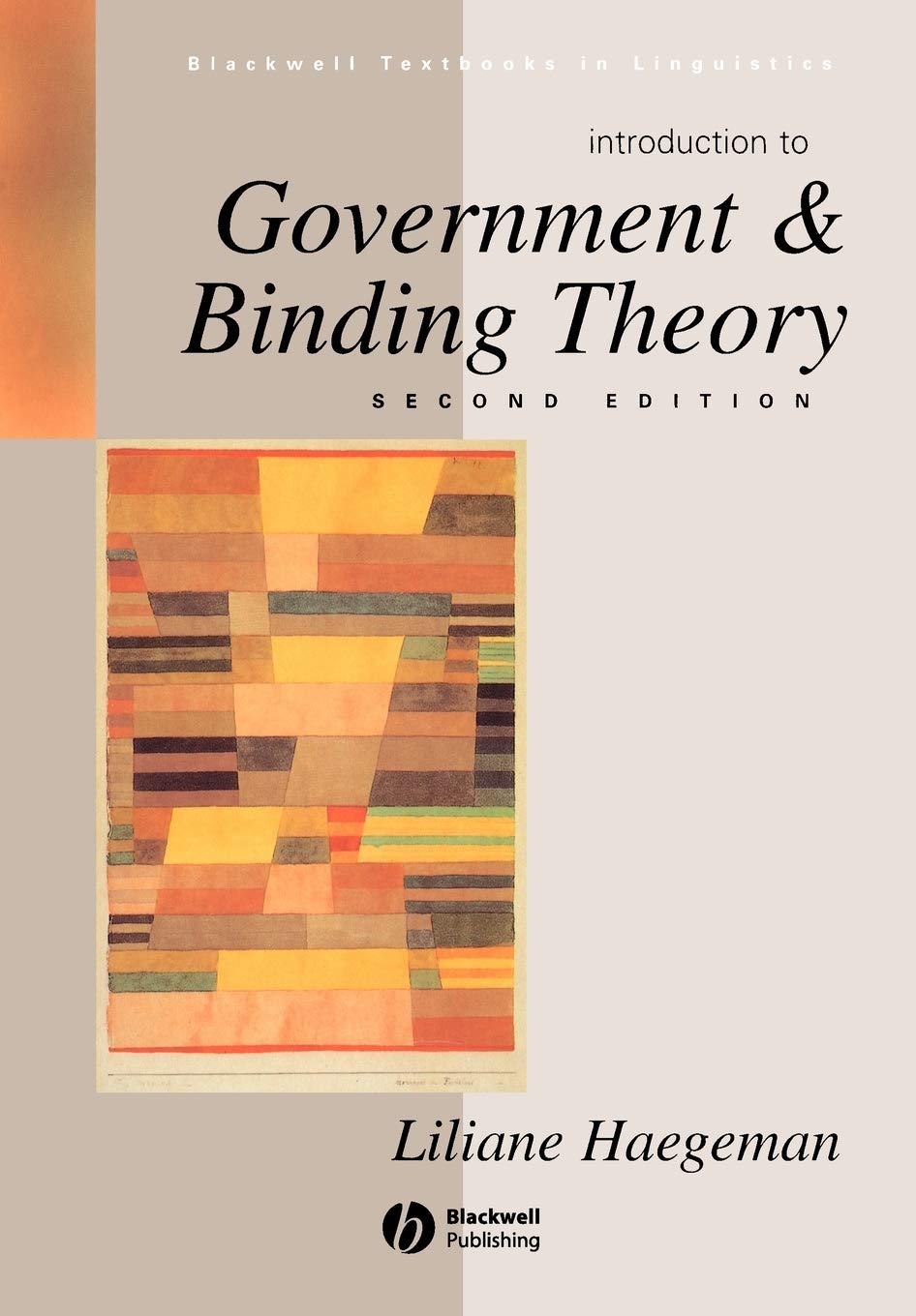 Introduction to Government and Binding Theory,New