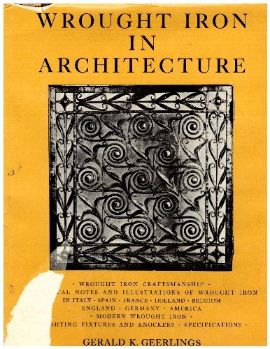 Wrought iron in architecture,Used