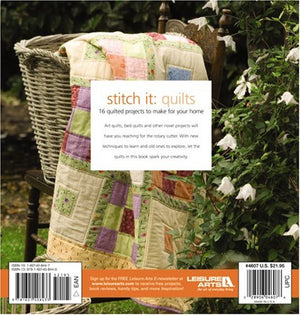 Stitch It: Quilts: 16 Quilted Projects to Make for Your Home,Used