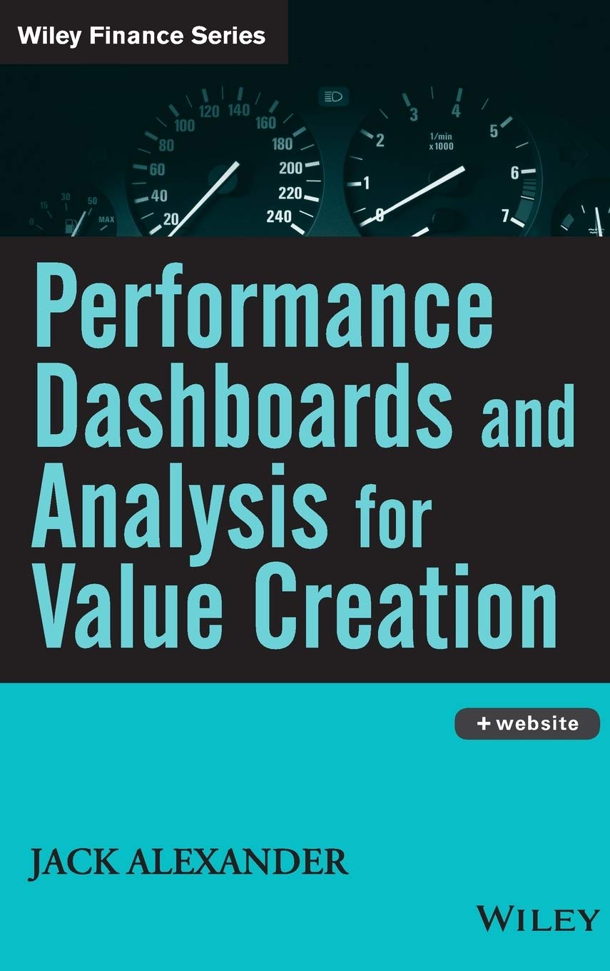 Performance Dashboards and Analysis for Value Creation,Used