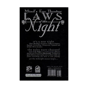 Laws Of The Night: Revised Rules For Playing Vampires (Minds Eye Theatre)